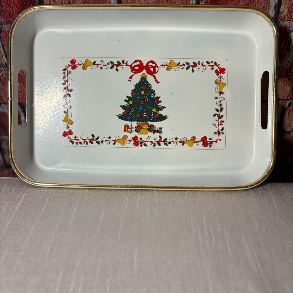 Christmas Tree Serving Tray